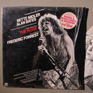 VINYL LP Bette Midler The Rose Soundtrack Atlantic 1st PRESS